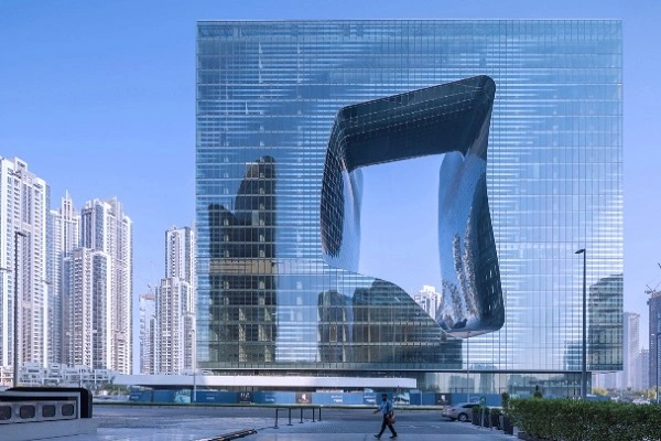 Tower architecture in Dubai